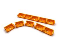 eXODA 10x support pour bornes Wago type 221-415 enfichables avec bornes 1-polaire et 3-polaire pour des installations électriques flexibles et une excellente technologie de connexion.