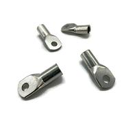 eXODA câble terminal 50mm² M8 4x pour câbles de batterie idéal pour câbles en cuivre de 50 mm² et 8 mm de diamètre connexions sécurisées sans revêtement PVC