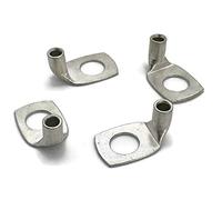 eXODA cosse de câble coudée 4x oeillet annulaire 10 mm2 M8 oeillet à sertir M8 pour cosses à sertir à sert