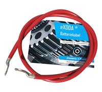 Exoda kit de câbles de batterie 16 mm² 1,8m cosses M6 et M10 rouge hautement flexible pour voiture moto bateau 99 pour cent cuivre haute qualité de matériel pour une connexion fiable