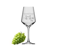 eXODA verre gravé Cancer avec bébé maritime 350ml, lavable au lave-vaisselle, idéal pour les moments conviviaux ou occasions spéciales, fabriqué dans des ateliers pour personnes handicapées.