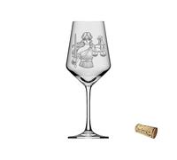 eXODA verre Justitia pour un élégant dénouement après le jugement du jour conçu pour les amateurs de vin fabriqué par des personnes en situation de handicap et lavable au lave-vaisselle.