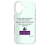 Exode Chapitre 35 Verse 2, Version Standard révisée Coque pour iPhone 17