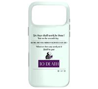 Exode Chapitre 35 Verse 2, Version Standard révisée Coque pour iPhone 17 Pro Max