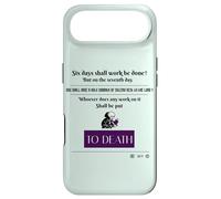 Exode Chapitre 35 Verse 2, Version Standard révisée Coque pour iPhone Air