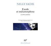Exode et métamorphose et autres poèmes - Nelly Sachs - Gallimard - Poche - Poésie