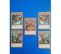 Exodia The Forbidden One - YuGiOh Legendary Decks II Yugi's God Card Set de 5 cartes LDK2-ENY04, LDK2-ENY05, LDK2-ENY06, LDK2-ENY07, LDK2-ENY08