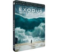 Exodus : Gods And Kings - Combo Blu-Ray 3d + Blu-Ray + Dvd + Digital Hd - Édition Collector Limitée Boîtier Steelbook