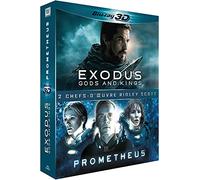 Exodus : Gods and Kings + Prometheus 3D + Blu-Ray 2D