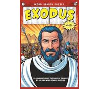 Exodus Word Search Book: 50+ Word Find Puzzles about Bible Words & Bible Names from the Book of Exodus| Gift for Seniors, Holidays & Relaxing