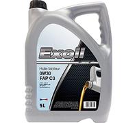 Huile moteur Exoil 0W30 C3 compatible Mercedes / VW 5L