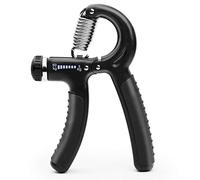 Exology Fitness 5-60kg Renforceur de Grip Exerciseur - Renforceur de Poignées Réglable avec Ressort en Acier Inoxydable pour Poignets, Doigts, Avant-Bras et Mains Solides Noir