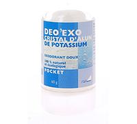 Exopharm Deo'Exo Cristal d'Alun de Potassium Pocket 60 g