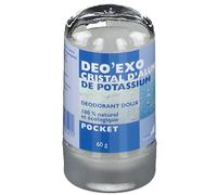 EXOPHARM Déodorant Cristal d'alun de potassium Stick 60 g