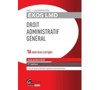 EXOS LMD - DROIT ADMINISTRATIF GÉNÉRAL