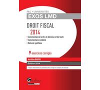 Exos lmd - droit fiscal 2014 Edition 2013-2014 - Aurélien Baudu - Gualino Eds - broché - Etude