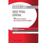EXOS LMD. EXERCICES CORRIGES DE DROIT PENAL: 20 EXERCICES CORRIGES ENTIEREMENT REDIGES