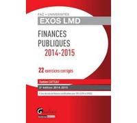 Exos lmd - finances publiques 2014-2015 - 2ème édition Damien Catteau (Auteur)
