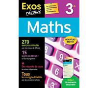 Exos résolus – Maths 3e – Hachette Pratique
