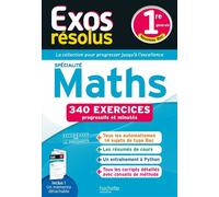 Exos résolus - spécialité Maths 1re