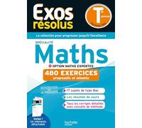 Exos résolus spécialité Maths + Option Maths expertes Tle