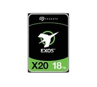Exos X20 ST18000NM001D - Disque dur - chiffré - 18 To - interne - SAS 12Gb/s - 7200 tours/min - mémoire tampon : 256 Mo - Self-Encrypting Drive (SED)