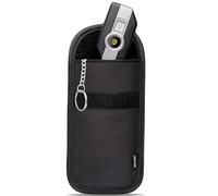 EXOSFER - Etui Anti RFID et Ondes pour Clé de Voiture - Pochette Cage de Faraday - Blocage Signal, Anti Piratage, Antivol Auto, Protection Badge Télépéage. Ripstop (1 pochette Medium)