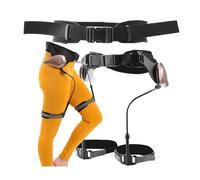 Exosquelette d'aide à la marche 3 niveaux réglables, exosquelette bionique 50% assistance marche, marcheur dynamique passif léger, confortable et facile à porter pour seniors et personnes(Both Legs)