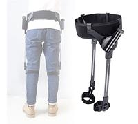 Exosquelette - Déambulateur vertical - Aide à la marche - Portable - Entraînement de rééducation des jambes - Hémiplégie cérébrale - Entraînement de rééducation des membres inférieurs (deux jambes M)
