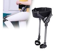 Exosquelette Power Aide à la marche, aide à la marche des jambes pour adultes, personnes âgées handicapées AVC, hémiplégie, aucune charge nécessaire (deux jambes L)