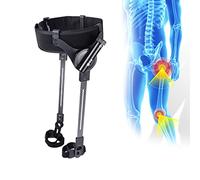 Exosquelette Power Walkers - Aide à la mobilité et à la marche des jambes - Aide à la marche pour personnes âgées - Déambulateur droit léger (deux jambes S)