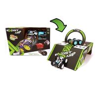 EXOST JUMP - Pack duo : 2 petites voitures à friction + accessoires - 8cm - Modèle aléatoire