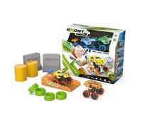 Exost Smash Pack 2 Mini Voitures à Friction 8 cm avec Booster Et Autres Accessoires, Jouet à Collectionner, Dès 5 Ans