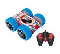 Exost - Voiture télécommandée 360 Cross Edition 10 Ans - Cascade 360° Tout-Terrain - Carrosserie Antichoc - 2,4 GHz, Portée 25m - Batterie Rechargeable USB - Jouet Enfant dès 5 Ans