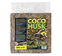 Exoterra Substrat Coco Husk pour Reptiles et Amphibiens 20 L