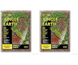 Exoterra Substrat Naturel pour Terrariums pour Reptile/Amphibien 8,8 L (Lot de 2)
