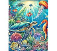 Exotic Aquatic Wonders: A Coloring Book of Unique Sea Creatures