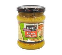 EXOTIC FOOD pâte purée curry vert 220 g