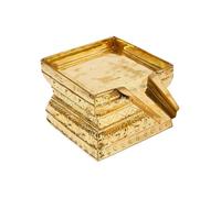 Exotic India Abhishek Patra en laiton pour Shivlingam pour Shivratri Pooja et tous les rituels traditionnels hindous puja de Pooja