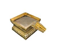 Exotic India Abhishek Patra en laiton pour Shivlingam pour Shivratri Pooja et tous les rituels traditionnels hindous puja de Pooja