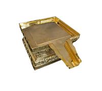 Exotic India Abhishek Patra en laiton pour Shivlingam pour Shivratri Pooja et tous les rituels traditionnels hindous puja de Pooja