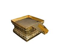 Exotic India Abhishek Patra en laiton pour Shivlingam pour Shivratri Pooja et tous les rituels traditionnels hindous puja de Pooja