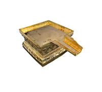 Exotic India Abhishek Patra en laiton pour Shivlingam pour Shivratri Pooja et tous les rituels traditionnels hindous puja de Pooja