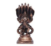 Exotic India Statue de dieu hindou divin Narasimha avec Bhakta Prahlada - 17,8 cm - Statue divin hindou pour décoration de Pooja et Home Mandir