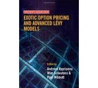 Exotic Option Pricing and Advanced Levy Models by Wilmott Paul Oxford University Mathematics Institute and Imperial College UK Hardcover Book