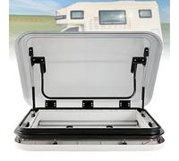 ExoticaBlend 50/70/80 Kits d'entretien de Toit pour Camping-Car (50 cm x 50 cm), Bâche de Toit, Ventilation, Fenêtres et Puits de Lumière, avec Moustiquaires, pour Caravanes et Remorques 50x50cm