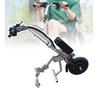 ExoticaBlend 500W Handbike Électrique pour Fauteuils Roulants, Roue Avant Électrique pour Fauteuil Roulant Manuel, Réadaptation Therapy Fauteuil Roulant Électrique Kit de Conversion,A