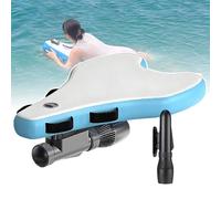 ExoticaBlend Bodyboard Gonflable 3 en 1 Amélioré : Moteur sans Balais 500 W/700 W, Télécommande 10 Vitesses + Propulseur, Vitesse de 7 à 11 km/h, Batterie 10 000/16 000 mAh 500W-16A