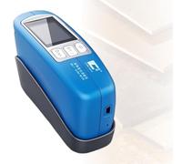ExoticaBlend Brilliomètre de Précision 20°/60°/85° avec Plaque d'Étalonnage pour la Mesure de la Brillance de la Pierre, de la Peinture, de l'Encre, du Marbre et des Sols - Interface USB CS300