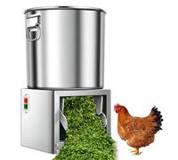 ExoticaBlend Broyeur pour l'Élevage, Hachoir à Légumes Électrique Professionnel, Haute Puissance, 3500 TR/Min, Petit Broyeur pour l'Élevage Domestique en Acier Inoxydable 1500W